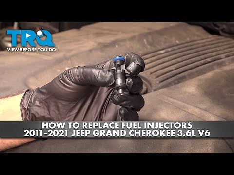 How to Replace Fuel Injectors 2011-2021 Jeep Grand Cherokee 3.6L V6