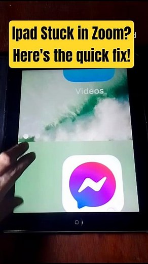 How to fix Ipad Stuck in Zoom Mode? Here's the quick fix! #ipad #howto #ipadmini #zoom #fix #apple