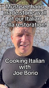 Must see new walls, handmade in the next episode of our Italian villa restoration in Puglia Italy. Cooking Italian with Joe Borio | Cooking Italian with Joe