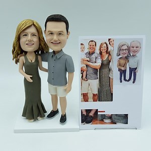 Custom Couple Bobblehead, Personalized Figurine, Anniversary Gift - Etsy