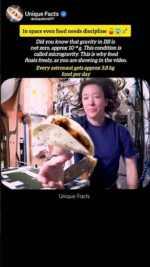 Why Food Floats in Space?😱🚀