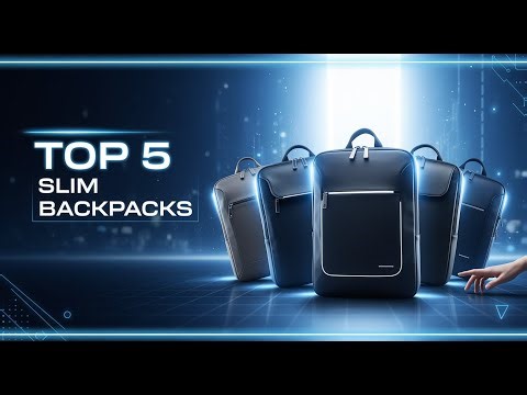 TOP 5 Best Slim Laptop Backpacks 2026 | A Sleek, Minimalist Way to Carry Your Tech