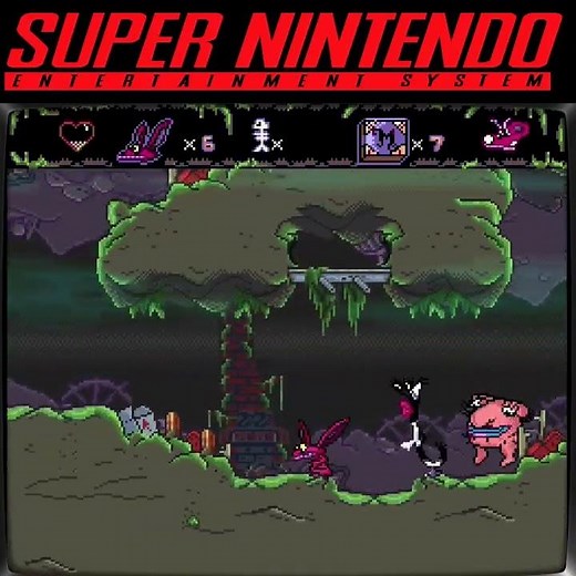 033 - Aaahh!! Real Monsters SNES #retrogaming #snes