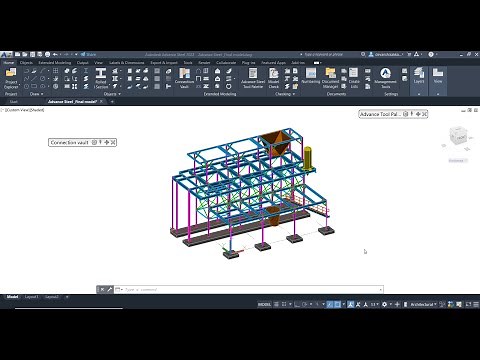 Robot Structural Analysis Uncovered - Part 10 - Advance Steel / RSA