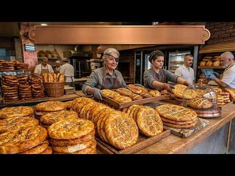 Inside Turkish Bread Factory: Why People Line Up for This Famous Bread Full Process