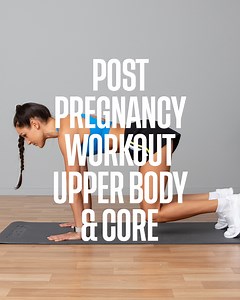 153K views · 5.7K reactions | POST PREGNANCY WORKOUT: UPPER BODY &...