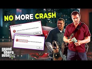 How to Fix GTA5 Crash issue | Crash on Startup | 100% Fix