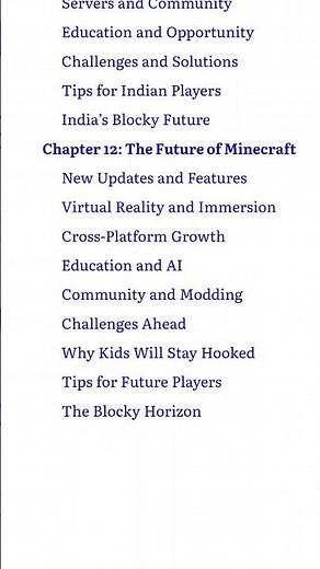 Minecraft Pro player book Chapter 1