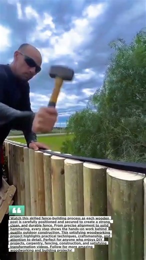 Building A Stronger Fence One Post At A Time #DIY #Woodworking #Construction