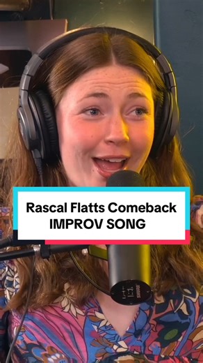 Rascal Flatts Comeback | IMPROV SONG #improv #improvsong #rascalflatts #musicalmonday #improvbroadway | Zach Atherton