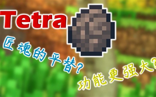 [Tetra]高版本下匠魂的平替mod？甚至功能更加强大？
