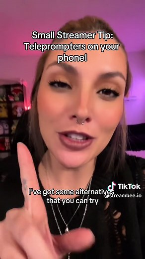 Here are some awesome teleprompter apps you can use right on your phone! #twitchtips #newstreamertips #streamertips2023 #smallstreamertips #beginnerstreamertips