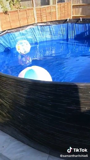How to turn your trampoline into a swimming pool… I need this today 🥵🥵 | Proper Manchester