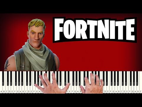 Fortnite Default Dance - PIANO TUTORIAL