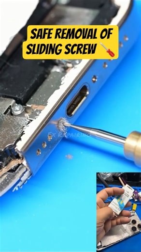 How to remove sliding screw #shorts #viral #repairing #ticks #shortTrickRepairing