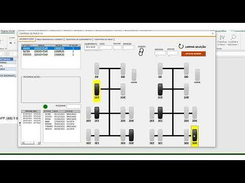 CONTROLE DE PNEUS EM EXCEL VBA