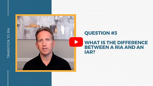 What is the difference between an RIA and IAR? - Transition To RIA