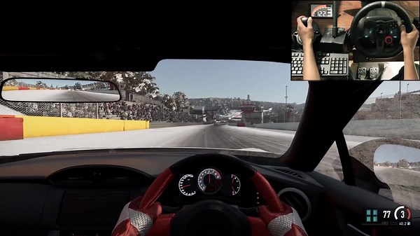 Toyota gt86 Snow Trackday at Spa - Project Cars 2 (logitech g29) gameplay