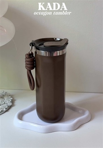 Octagon Tumbler: Easy-to-Carry KADA Travel Cup