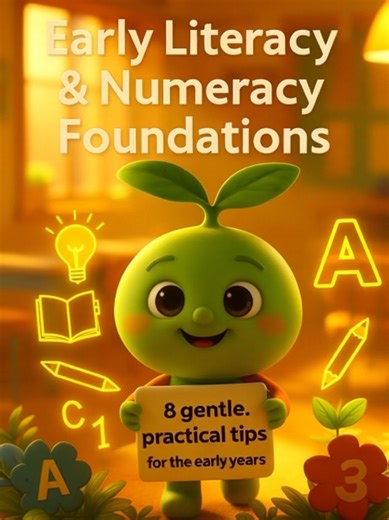Early Literacy & Numeracy begin in the smallest moments — morning whispers, shared stories, joyful scribbles, tiny patterns, and everyday numbers. Learning blooms when curiosity leads the way. Follow @EarlyYearsWithLucky for more gentle, practical tips rooted in everyday magic. #EarlyYearsWithLucky #EarlyYearsEducation #EarlyLiteracy #EarlyNumeracy #LearningThroughPlay