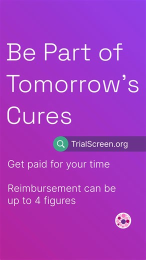 Healthy volunteers make tomorrow's treatments possible. Browse clinical research studies near you and choose one that fits your schedule. Compensation provided for your time. | TrialScreen