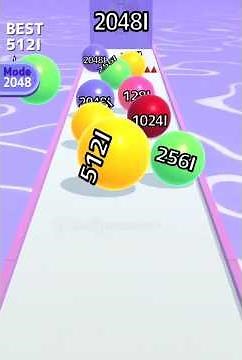 INFINITY MODE 😱♾️ | Ball Run 2048 NEVER ENDS #shorts