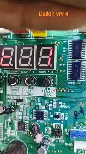 Vrv test operation for | Daikin vrv system | test running | #ytshorts #ac