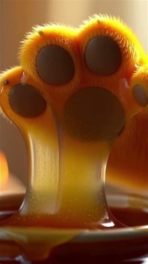 Winnie The Pooh Honey ASMR 🍯 #asmrshorts #visualasmr #satisfying #notalkingasmr #asmr