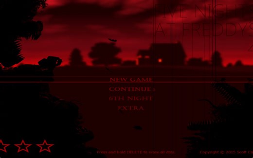 [FNAF4]氛围感最强 四人组造型最有压迫感的一作 玩具熊的五夜后宫4 1-2夜