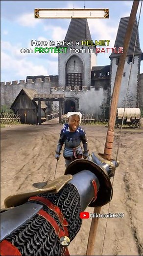 That's why it's NECESSARY to WEAR a HELMET... 🤯 KCD2 | PART 1