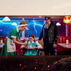 19K views · 1.6K reactions | A Hells Angel Biker Sees a Waitress Feeding His Disabled Daughter… Then 200 Hells Angels Storm a Bar. | ACA Stories | Facebook