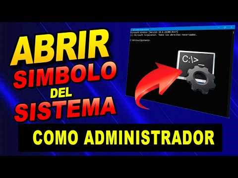 Cómo Ejecutar Símbolo del sistema CMD como Administrador - Truco Oculto ✅#cmd