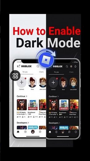 How To Turn On Dark Mode In Roblox (UPDATED 2026) | Enable Roblox Dark Mode
