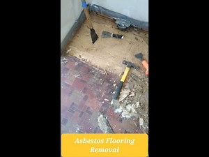 Asbestos flooring removal