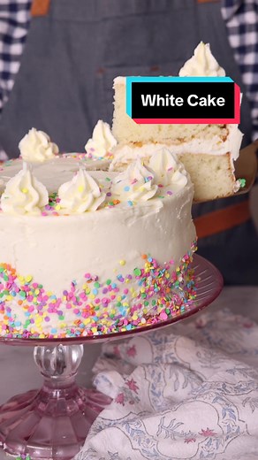Fluffy White Cake Recipe - Perfect for Celebrations