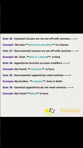 Master ALL MODIFIERS IN JUST 50 Rules English grammar