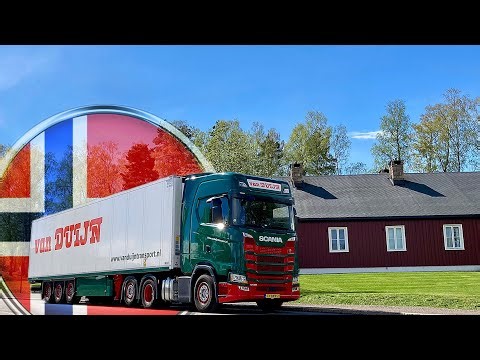 🇳🇴Back to Hardanger🤩| Eidfjord to Colorline in Oslo | Norway Trucking | Scania Lastbil | Truckvlog