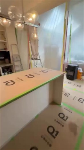 A kitchen transformation mid-way 👏 With a ZipWall® barrier in place, this crew created both a spray booth and a drying room right on-site — keeping the rest of the home perfectly protected. As @Lynampainting says, “We have detailed, extensive processes in place — every stage is carried out properly to ensure a high-quality, professional finish that lasts.” 💪 Easy prep. Beautiful results. Happy customers. Find your ZipWall® solution at www.zipwall.com | ZipWall