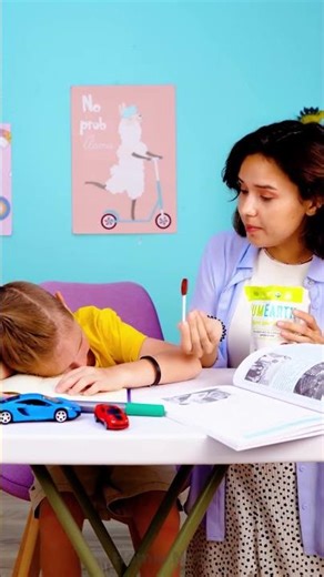 Homework blues? 📚 here’s a smart motivator! #hack #parents