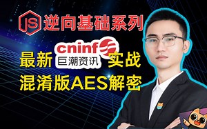 新版巨潮资讯EncKey字段解密^混淆版AES零基础必学操作^何老师JS逆向基础系列教程