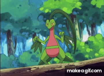 Pokemon - Grovyle on Make a GIF