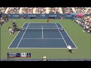 Roger Federer VS Lleyton Hewitt -- US Open 2009 [HD] Highlights
