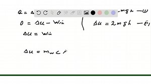 Consider Joule’s apparatus described in Figure 20.1. The mass of each of the two blocks is 1.50 kg, and the insulated tank is filled with 200 g of water. What is the increase in the temperature of the water after the blocks fall through a distance of 3.00 m? | Numerade