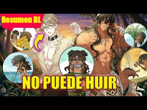 A BILLIONAIRE is stranded on an ISLAND and a SAVAGE claims him as his WIFE! - BL MANHWA SUMMARY