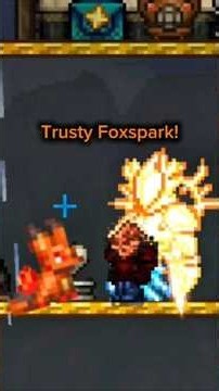 Upgraded Foxspark in Terraria! The Trusty Foxspark #terraria #palworld #foryou