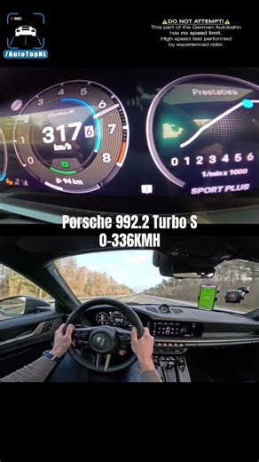 2026 PORSCHE 911 TURBO S // 0-336 LAUNCH CONTROL