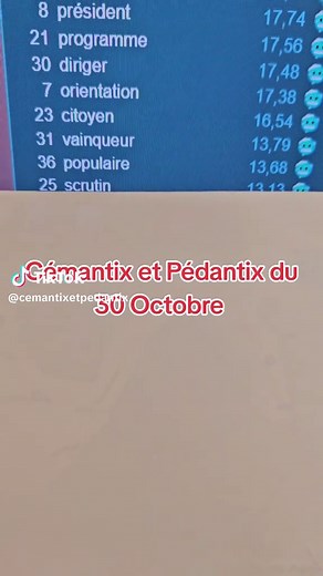 Cémantix et Pédantix du 30 Octobre : Découvrez les solutions