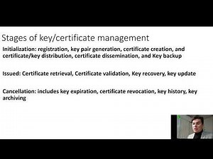 Cert types ,Digital Certificate stages, states of revocation
