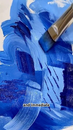 Oil vs. Acrylic!!! 🤜🤛 (more in description) #paintingtips #acrylics #oilpainting