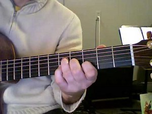 How to play u2 one lead intro on guitar